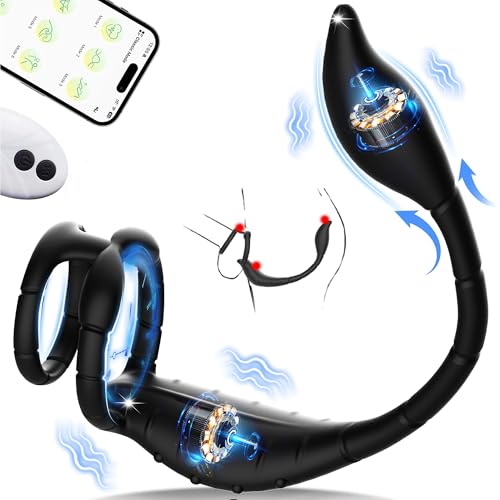 Icienjoy Prostata Vibrator Analplug mit APP
