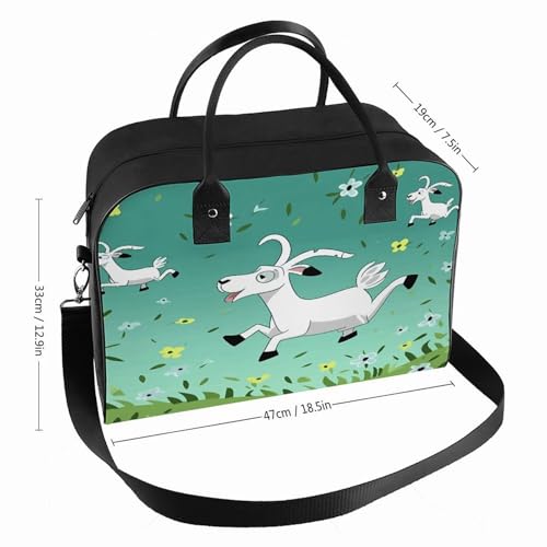 Maletín ligero para portátil unisex casual ajustable miniatura 2