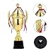 Happyyami Plastic Trophy Cup for First Place Awards for Sports Competitions Party Favors Classroom Rewards Design for Winners of All Ages