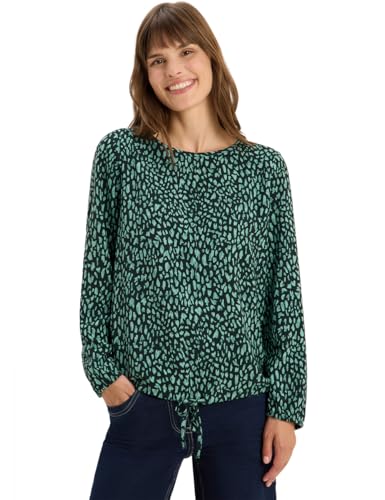 Cecil Damen Print-Bluse mit Tunnelzug
