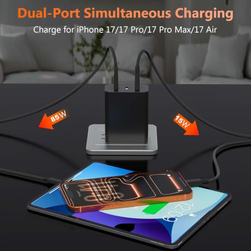 Oxivane Super Fast Charger Type C 100W USB C Charger with C-C & A-C Cables - image 4