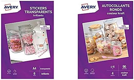 AVERY - Pochette De 360 étiquettes Autocollantes "MonTimbrenligne