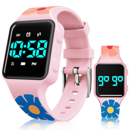 Image of Potty Training Watch for Toddlers with Countdown, Magnetic Charging, Flashing Lights, Fun Music or Vibration Alerts - Waterproof Interactive Toilet Training Reminder for Boys & Girls Ages 2-9