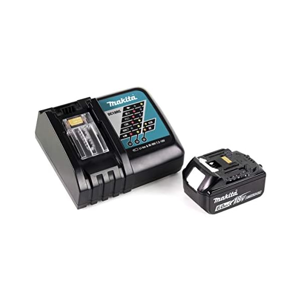 Makita DJV 182 RG1J Akku Pendelhubstichsäge 18V Brushless + 1x Akku 6,0Ah + Ladegerät + Makpac – Bild 5