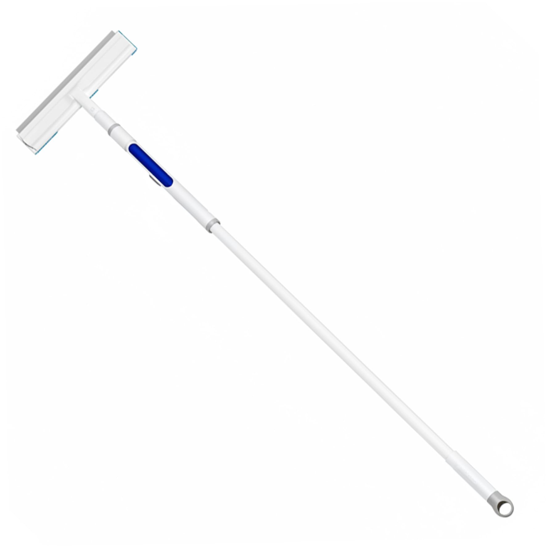 Tsawntd Squeegees, Squeegee For, Window Squeegee For Home, 29cm Spray Window Cleaning Tool With Thick Extended Pole, Removal Cloth – White Plastic Glass Cleaner High-rise Outdoor