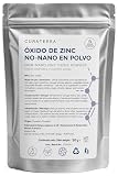 Oxyde de zinc cosmétique non nano 99% pur – 50 g – Poudre fine pour la fabrication de savons, crèmes, déodorants et cosmétiques DIY – Usage externe uniquement