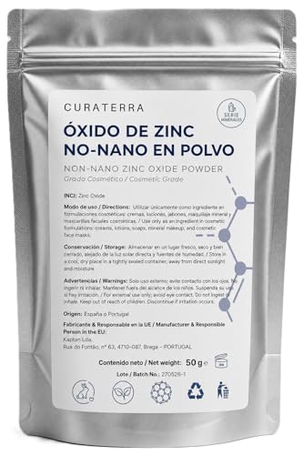Óxido de Zinc Cosmético No Nano 99% Puro | 50