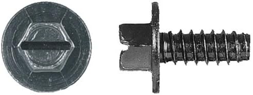 50 License Plate Screws 1/4" (#14) X 5/8" Compatible with Ford N800369-S2