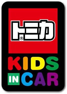 Amazon Lcs 647 Kids In Car トミカロゴステッカー キッズインカー 車用ステッカー Tomy Tomica トミカ タカラトミー 子供 車 安全 ステッカー デカール 車 バイク