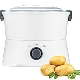 Éplucheur de pommes de terre : Utilisé pour enlever mécaniquement de grandes quantités de pommes de terre. Il est principalement utilisé dans les cuisines des cantines ou dans l'industrie alimentaire, mais il est également de plus en plus utilisé dans les ménages.