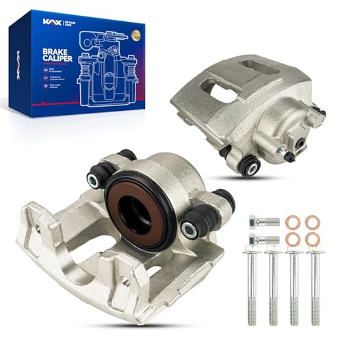 Image of KAX Disc Brake Caliper Assembly for 1990-2006 Jeep Wrangler, 1990-2001 Jeep Cherokee, 1993-1998 Jeep Grand Cherokee, 1990-1992 Comanche, 1993 Grand Wagoneer, 1990 Wagoneer, Front Left and Right Side