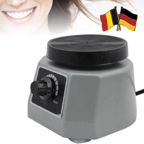 100W Gipsrüttler Rüttler,Robustes Metallgehäuse mit einstellbarer Stärke,Gips Rüttler stoßdämpfend und rutschfest Oszillator