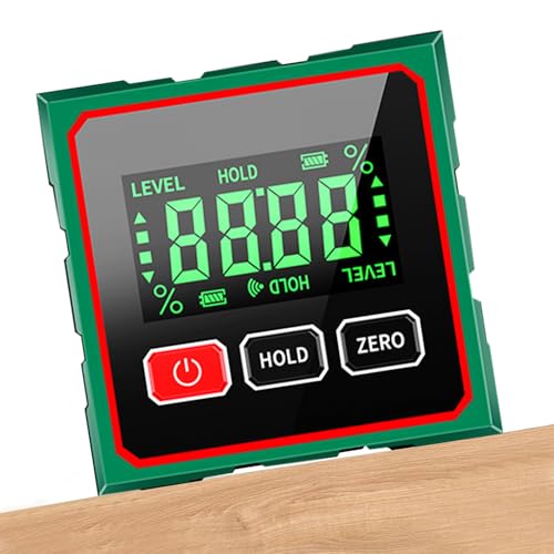 Misaakoeq Ga indice di angolo magnetico, Finder angolo digitale,Cubo di ricerca di laurea magnetica - Strumento di livello, strumento di misurazione della lavorazione del legno per lavorazione del