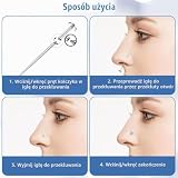 14 sztuk zestawu piercingu Taper 16G 18G Narzędzia do piercingu do otwierania/wymiany