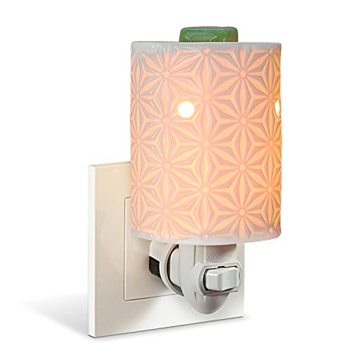 StarMoon Wax Warmer Plug in for Home Décor, Pluggable Home Fragrance Diffuser, No