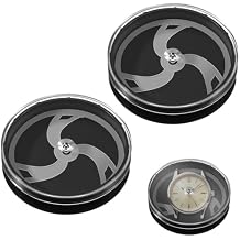 ElevateTech 2Pcs Portable Watch Storage Box for Watch Dials Dust And Scratch Protection Organizer 1.57 1.57In