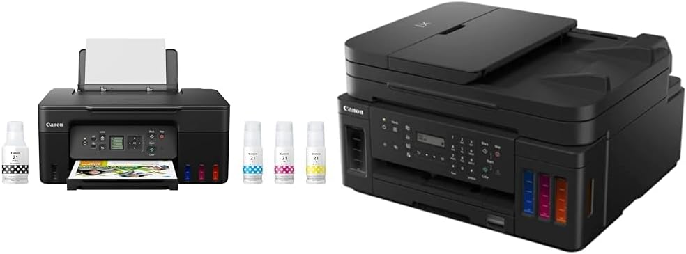 Canon MegaTank G3270 All-in-One Wireless Inkjet Printer for Home Use, Print, Scan and Copy, Black