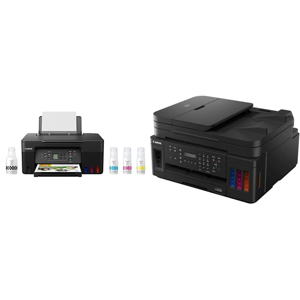 Canon MegaTank G3270 All-in-One Wireless Inkjet Printer for Home Use, Print, Scan and Copy, Black