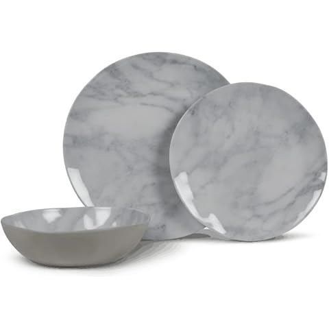 Kampa Dometic Marble 12 Piece Dinner Set Cover