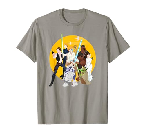 T-shirt Star Wars Galaxy of Adventures anti déformation col rond