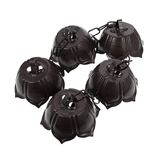 SEWOART Elegant Aluminum Rain Chain Metal Rain Chain for Roof Replacement Lightweight Decorative Garden Accessory