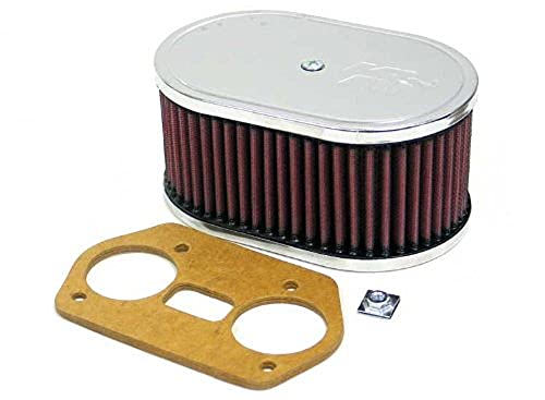 Filtre Racing K&N Ddo 4-1/2X7X3-1/4 pour augmenter le flux d'air Dellorto