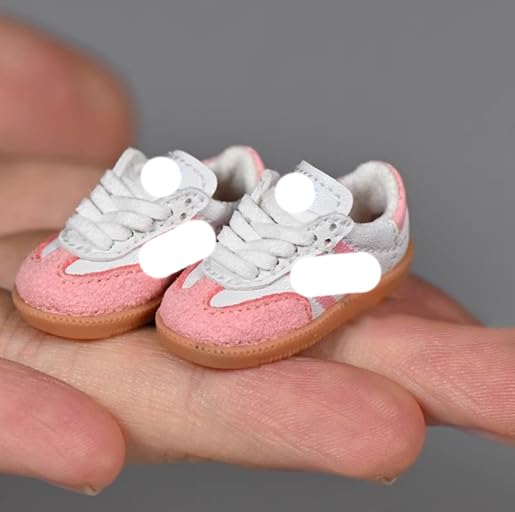 Chaussures à lacets pour figurines d'action 1/12 de 15 cm aux finitions soignées