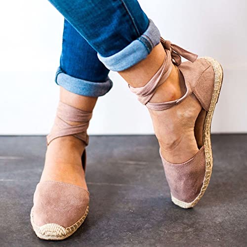 Zapatos casuales planos que solucionan la fatiga del pie en el verano de mujer 3