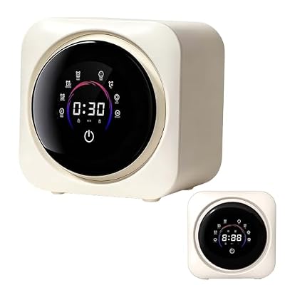 All-in-One Washer Dryer, Portable Lingerie Washing Machine, 65℃ Hot Air Drying, Quick Wash & Dry in 1h, 45db Ultra-Quiet Operation, Wash While Sleeping, For Socks & Small Clothes(Wallmount)