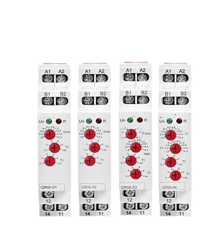 Evite averías por bajadas de intensidad con el relé de subcorriente GRI8-02 ajustable 220V 2