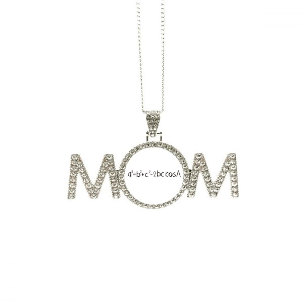 Collier Math Knowledge avec pendentif triangle taille M pour femme
