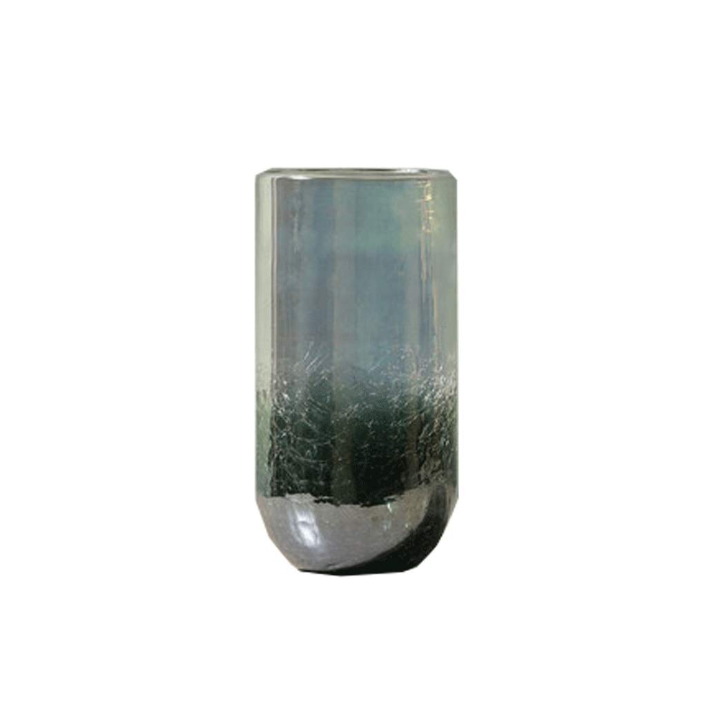 Vase en verre de luxe arrangement fleurs table salon chambre