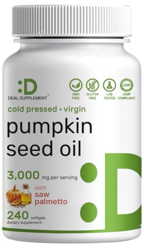 DEAL SUPPLEMENT Pumpkin Seed Oil with Saw Palmetto