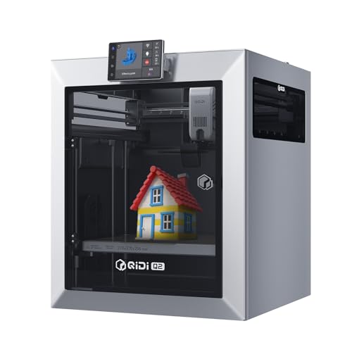QIDI Q2 3D-Drucker 2025 Upgrade: Geschlossen, 65°C beheizte Kammer, Luftfilter, 600 mm/s Höchstgeschwindigkeit, AI-Kamera, Auto-Leveling, 270x270x256mm Bauraum. Für Einsteiger und Profis