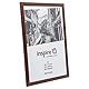 Hampton Frames Muna3BRN Bilderrahmen, A3, 30 x 42 cm, dunkles Holz-Effekt, Plexi (ohne Glas)