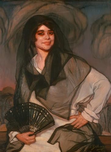 Cuadro de Ignacio Zuloaga de 60x90cm para transformar la decoración del salón con arte