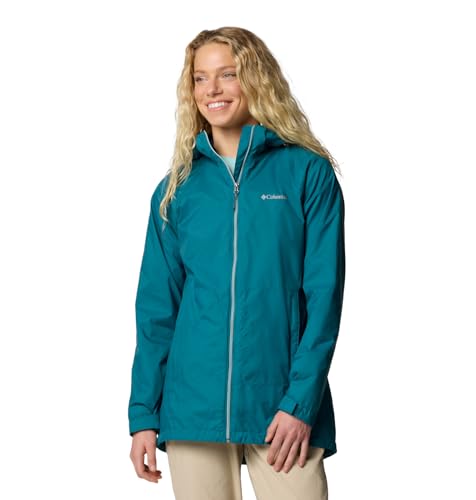 Columbia Women's Switchback II Lined Long Jacket, River Blue, Large