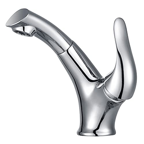 Mitigeur de lavabo de salle de bain pour un brossage des dents et soin du visage confort