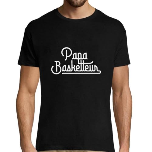T-Shirt Homme Papa Basketteur portez la fierté d'un père joueur