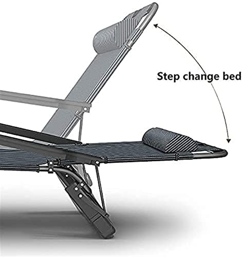 Chaise pliante extérieure inclinable zero gravity pour jardin et terrasse - 7