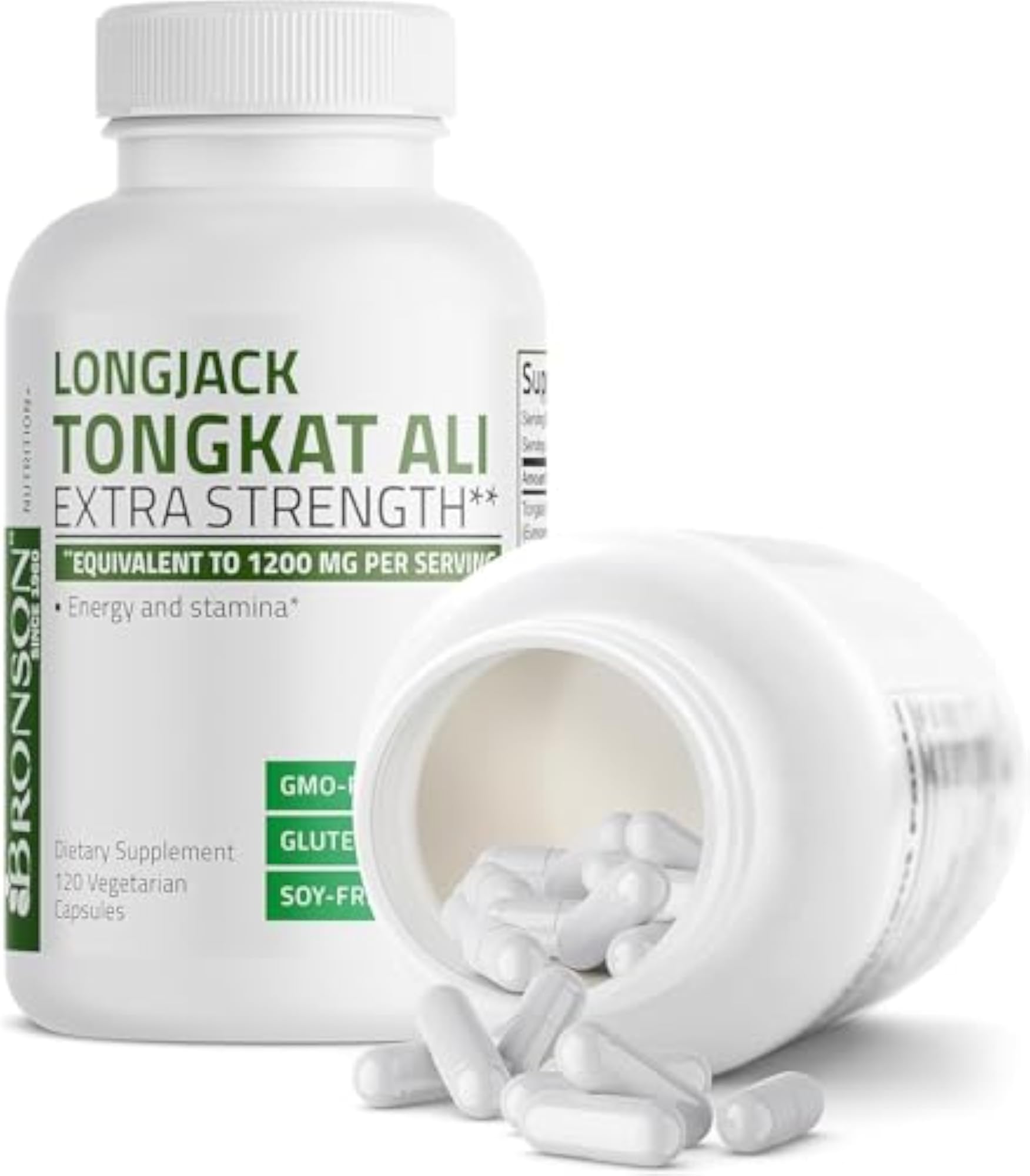 Longjack Tongkat Ali Extra Strength, 120 Vegetarian Capsules