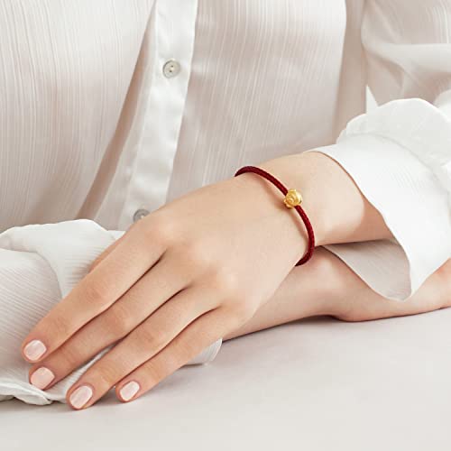 CHOW SANG SANG 999 24K Solid Gold Mini Charm Chinese Zodiac Lovely Cute Animal Mini Charm Bracelet for Women2