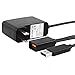NuLink USB AC Adapter Power Supply Cable Cord for Microsoft Xbox 360 Kinect Sensor System [Black]