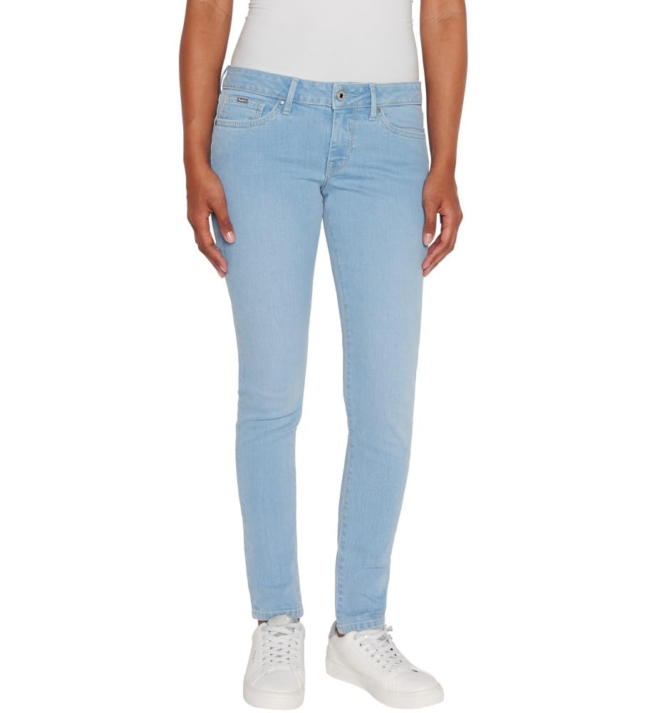 Pepe Jeans Blaue Skinny-Jeans