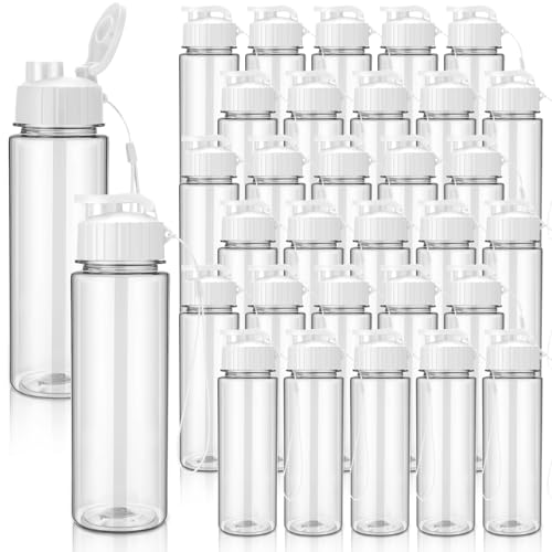 Maxcheck 30 Water Bottle Bulk, Classic, White