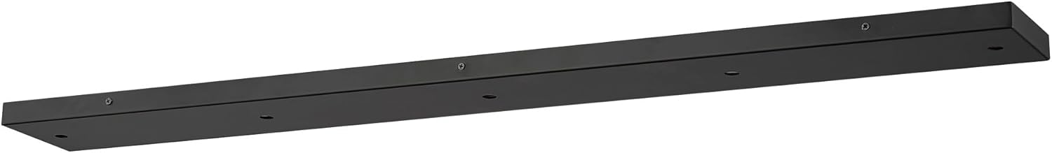 Z-Lite CP4205L-RB Accessory - 5 Light Rectangular Ceiling Plate-1 Inches Tall and 4.75 Inches Wide, Finish Color: Rubbed Brass