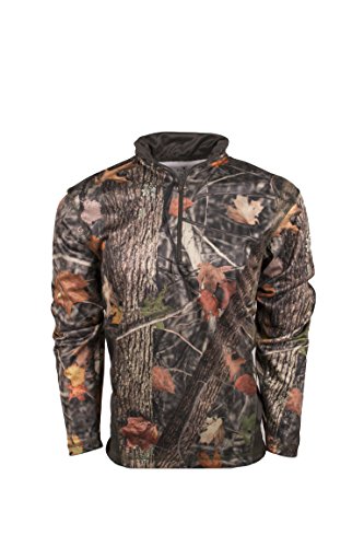 King's Camo KC1 1/4 Zip Pullover - Woodland Shadow (Woodland Shadow, 3X-Large)