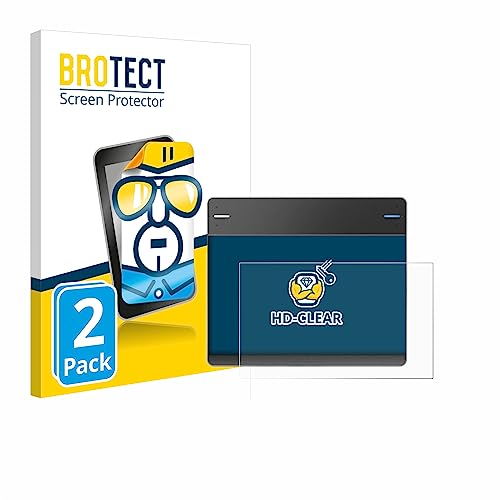 brotect 2-Pack Screen Protector Compatible with Wacom Intuos CTH-480 - HD-Clear Protection Film