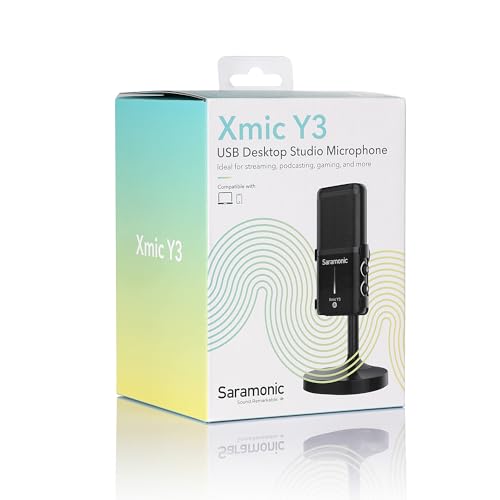 Image of Saramonic Xmic Y3 USB Desktop Studio Microphone