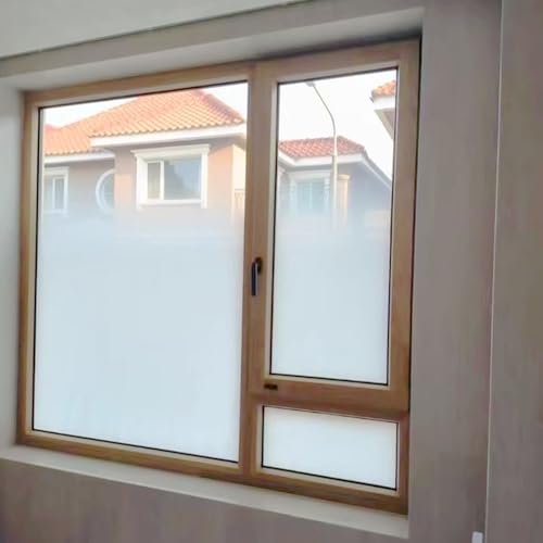 Vinilos para Cristales Lámina para Ventanas de 127 150 y 183 cm de Alto para El Hogar, Lámina Translúcida con Degradado Esmerilado para Ventanas(36x50in(91x127cm))